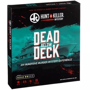 Dead Below‎ Deck Hunt A Killer Immerse Murder Mystery Experience